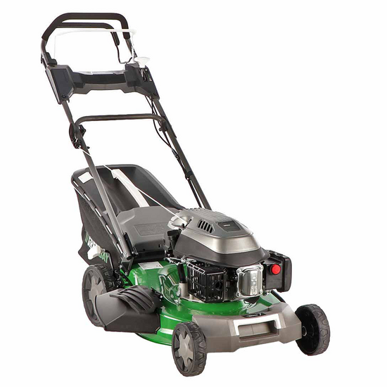 Rasenm&auml;her mit Radantrieb 4 in 1 GreenBay GB-LM 51 -  Verbrennungsmotor 196ccm