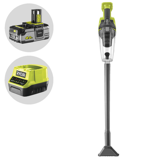 Ryobi RHV18F-0 – Akku-Staubsauger mit Verlängerungsrohr – 18 V – 4 Ah