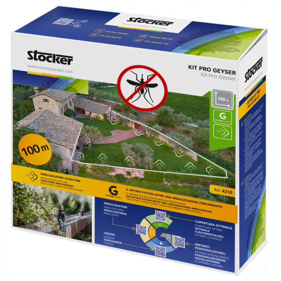 Stocker - Geyser-Balkon-Set 10 m Schlauch