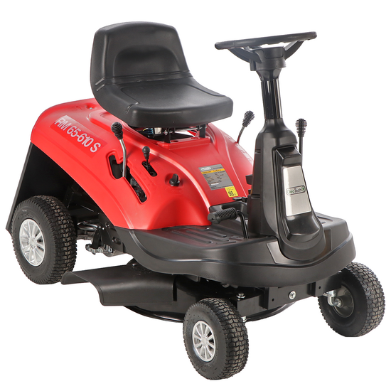 GeoTech RM 65-610 S - Aufsitzmäher Minirider- 196ccm Motor