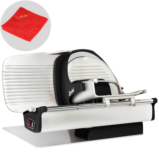 BERKEL Home Line Plus 250 mattschwarz - Aufschnittmaschine mit 250 mm Messer