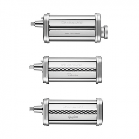 KitchenAid 5KSMPRA - 3-teiliges Set - Nudelaufsatz und Teigroller