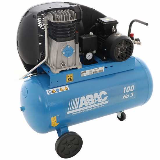 ABAC Mod. A39 100 CT3 - Dreiphasiger Kompressor mit Riemenantrieb - 100 L