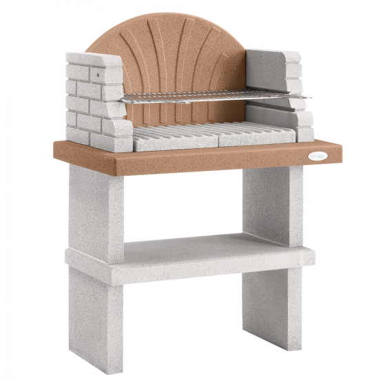 Palazzetti Siviglia - Grillkamin aus Beton - f&uuml;r Holz und Holzkohle
