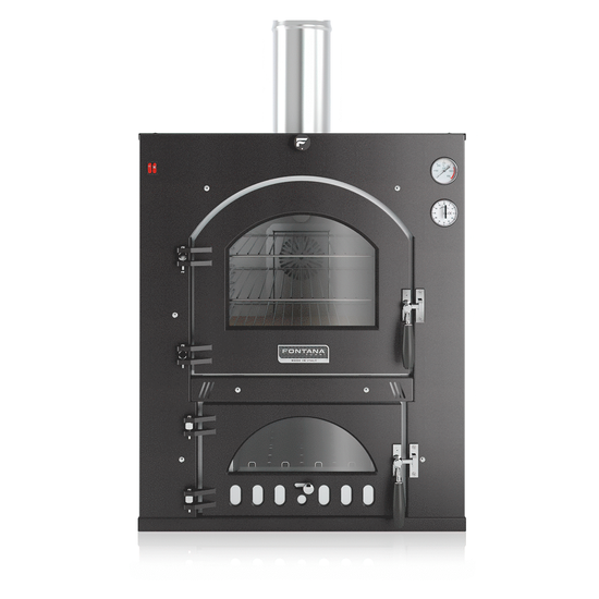 Einbau-Holzbackofen Fontana INC80X45QV