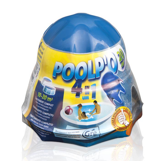 Wartungsset Gre Poolp'o 10 - 20m&sup3; - 500g