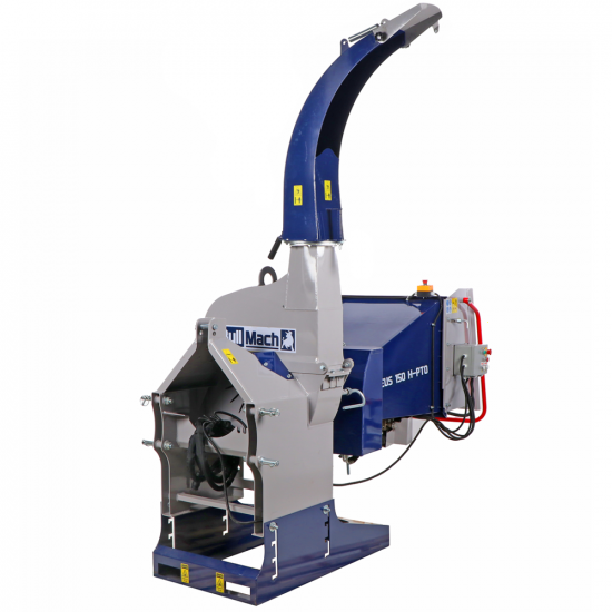 BullMach ZEUS 150 H-PTO - H&auml;cksler f&uuml;r Traktoren - mit hydraulischen Walzen