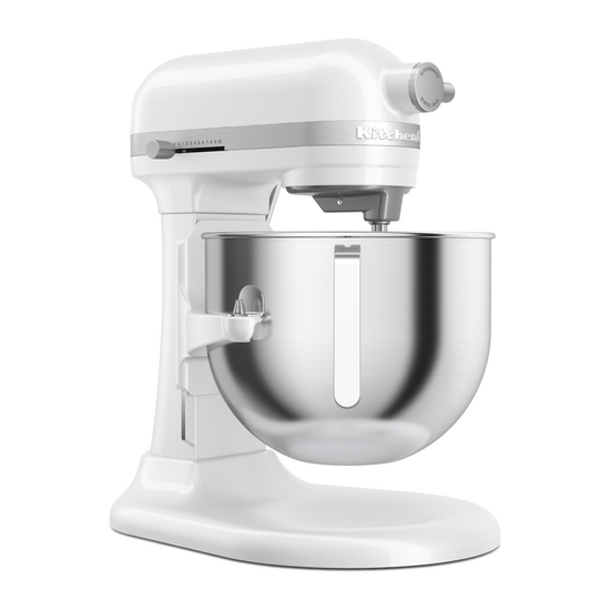 KitchenAid Heavy Duty 5KSM70JPX-EWH Weiß – Küchenmaschine mit Schüsselheber