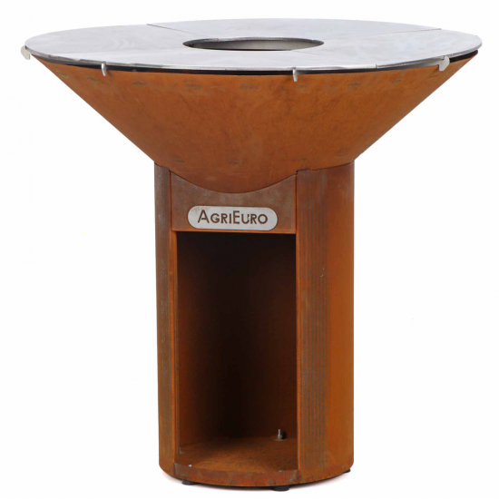 Icon 100 Grill aus Corten