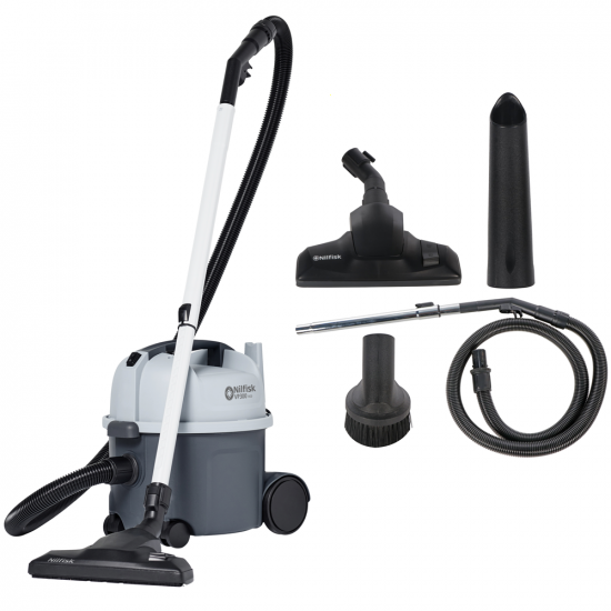 Nilfisk VP 300 Eco Hepa EU - Profi Staubsauger - Beh&auml;lter aus Kunststoff 10 l - 400W