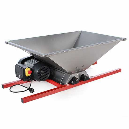 Grifo PMI.18 - elektrische Traubenm&uuml;hle aus Edelstahl - Mit Schutzvorrichtungen
