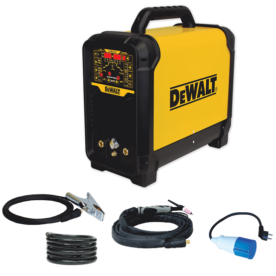 DeWalt DXWDTIG 210E - Inverter Schwei&szlig;ger&auml;t (TIG HF/LIFT, MMA) - Gleichstrom (DC) - Koffer