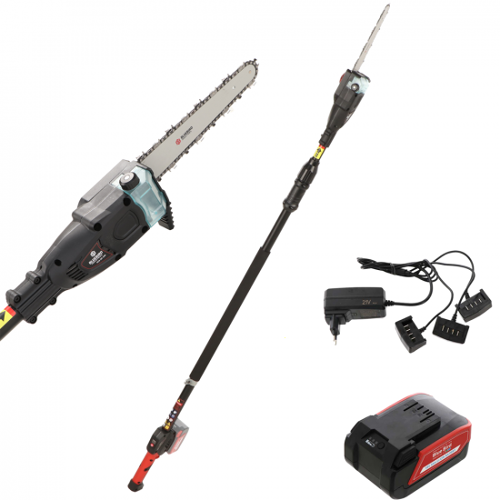 Blue Bird PCS 22-10A OIL PUMP - Akku-Astschere auf Teleskopschaft - 21V 5Ah