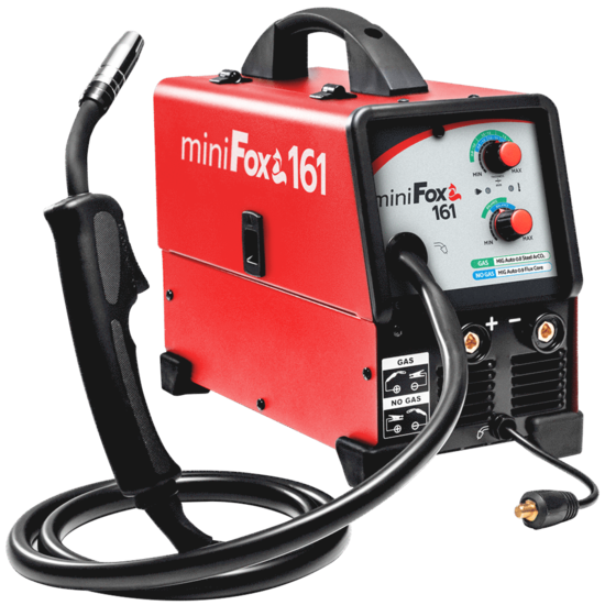 Helvi Mini FOX 161 - Inverter-Schwei&szlig;ger&auml;t MIG/MAG mit Gleichstrom (DC)