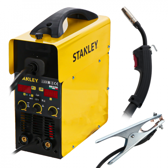 STANLEY MIG 140 - Multifunktions-Inverter-Schwei&szlig;ger&auml;t - MIG/MMA/TIG LIFT - GAS/NO GAS