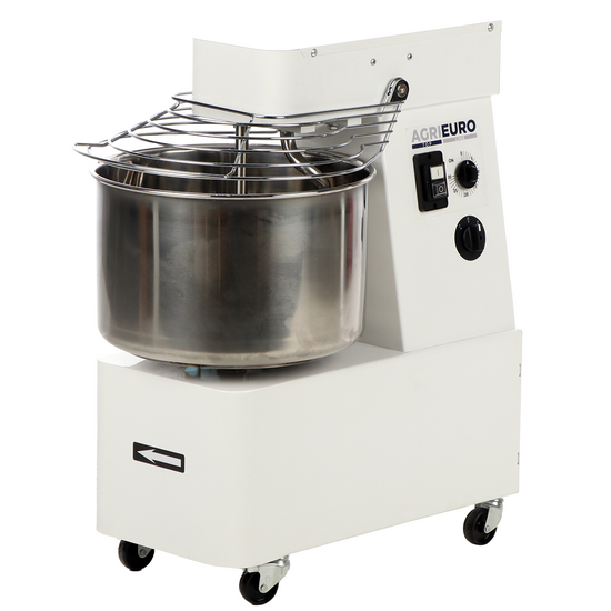 Spiral-Knetmaschine Mixer 2000 H2O - 16 kg dreiphasig 2 Geschwindigkeiten f&uuml;r hohe Hydratation