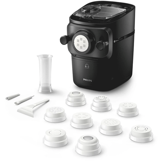 Philips Pasta Maker 7000 HR2665/96 - 2-in-1-Nudelmaschine  - Kneten + Extrudieren