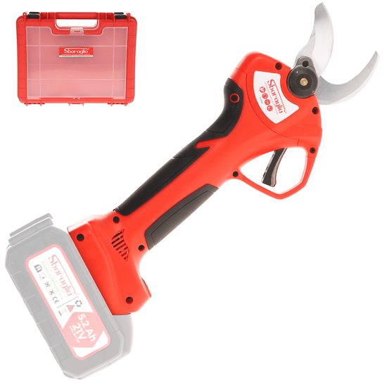 Sbaraglia Tecno Smart 37 - Akku-Baumschere - Schnittdurchmesser max. 37 mm - SOLO - OHNE AKKU UND LADEGERÄT