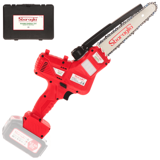 Sbaraglia Rambo Energy 21V Akku-Astkettens&auml;ge - SOLO - ohne Akku und Ladeger&auml;t