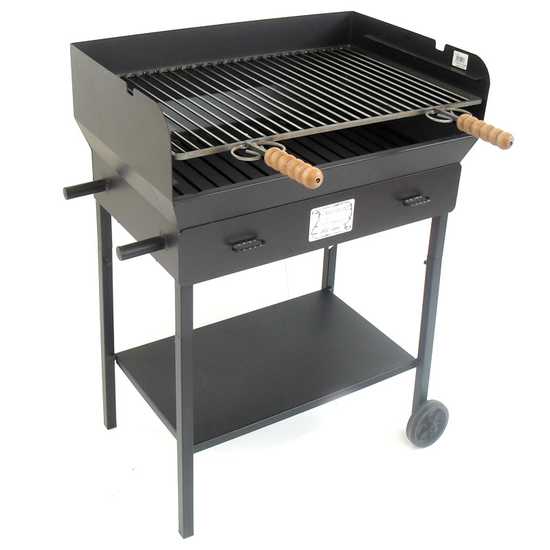 Cruccolini Massa - Holzkohlegrill - 69x45 - aus stabilem Stahl