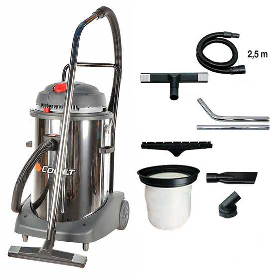 Comet CVP 378 X - Nass- und Trockensauger - 3 Motoren - Professionelle Serie