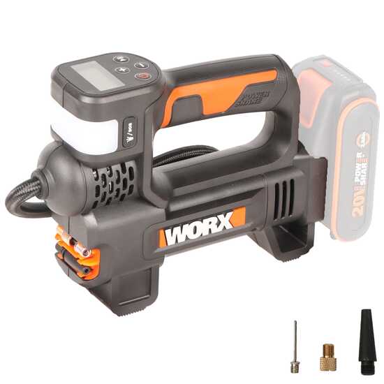 Worx WX092.9 - Akku-Kompressor - OHNE BATTERIEN UND LADEGER&Auml;T