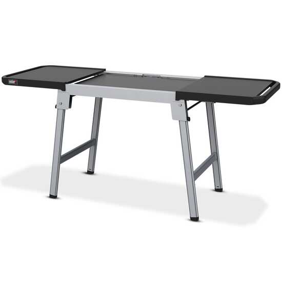 Klappbarer Grilltisch f&uuml;rPremium Plancha Weber Slate GP