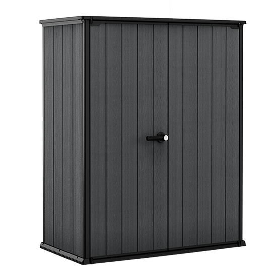 Keter Cortina Alto - Gartenschrank - 140x73.6x170.4 cm
