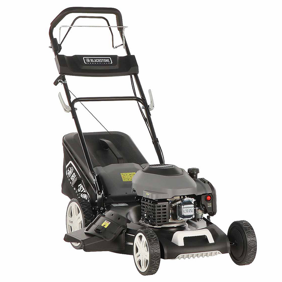 Blackstone Essentials ESP 560-224 - Benzin-Rasenm&auml;her mit Antrieb - 4 in 1 - 224cc Benzinmotor