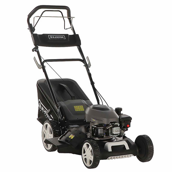 Blackstone Essentials ESP 460-180 - Selbstfahrender Benzin-Rasenmäher - 4 in 1 - 180cc Benzinmotor