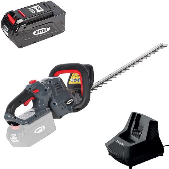 Ama Freemow 98708 &ndash; Akku-Heckenschere &ndash; 40 V 2,5 Ah &ndash; 60 cm Messer