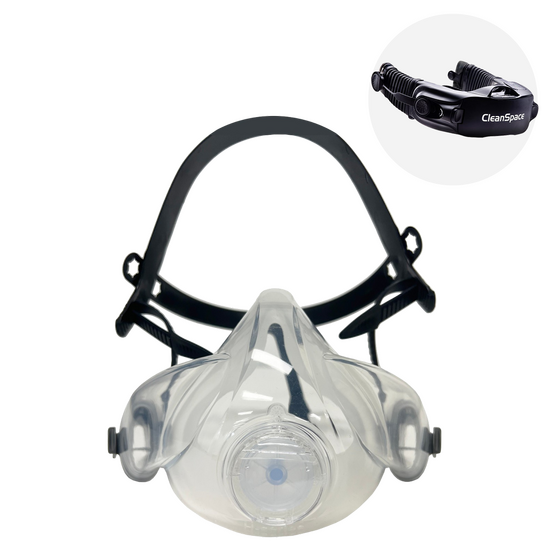 Kasco CleanSpace PRO - Halbmaske mit Bel&uuml;ftung - Mit ABEKP3 Filter