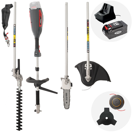 Ama Freemow 98702 – Akku-Multifunktions-Freischneider – 40V 2,5 Ah