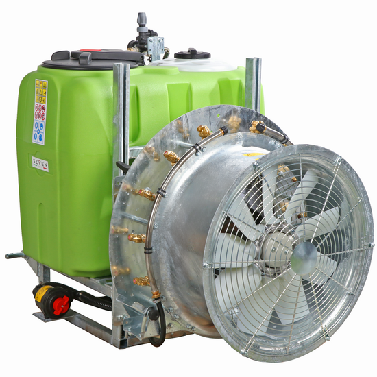 Seven Italy 200 - Aufgesattelter Spr&uuml;hger&auml;t mit Traktoranschluss f&uuml;r Spr&uuml;hanwendungen - Kapazit&auml;t 200 L - Pumpe APS 51