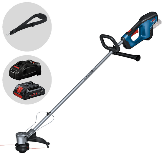 Bosch Professional GRT 18V-33 &ndash; Akku-Freischneider 18V 4Ah