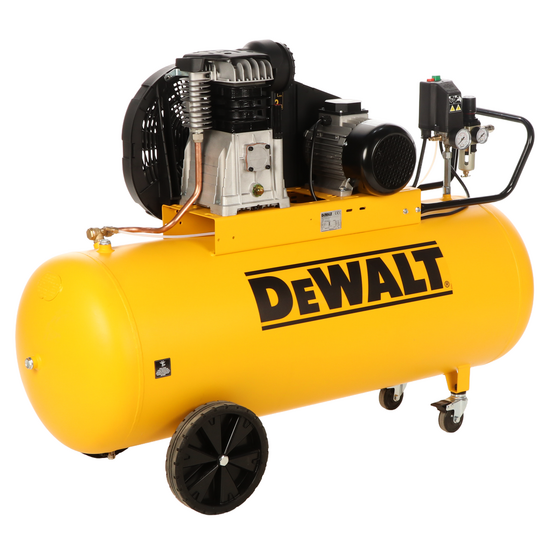 DeWalt DXCMB3T201HE - Elektrischer Kompressor 400V mit Riemenantrieb - Motor 3 PS &ndash; 200 lt