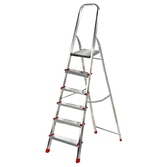 Alu-Stehleiter Alice 6, 6 Stufen, 1.93 m