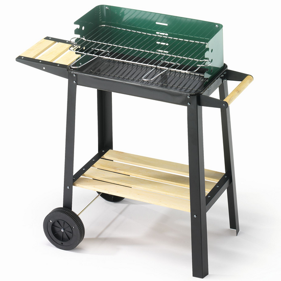 Ompagrill 50-25 Green/W &ndash; Holzkohlegrill
