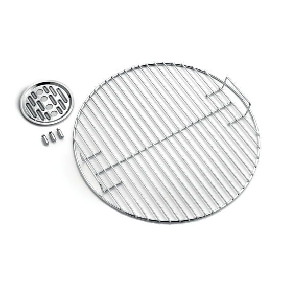 Ompagrill &ndash; Umbausatz f&uuml;r Pelletgrill zu Holzkohle-/Holzgrill