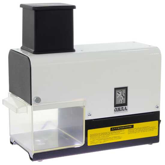 New O.M.R.A. OM-2925-BI - Elektrische Tischreibe mit herausnehmbarem Walzenaufsatz - 200W