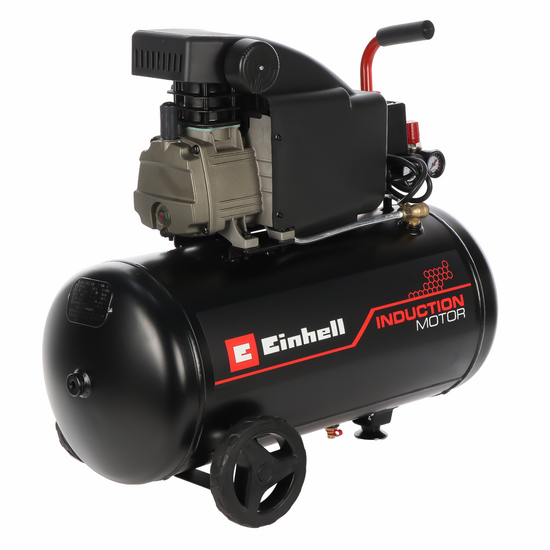 Einhell TE-AC 270/50/10 - Elektrischer Kompressor mit Wagen - Motor 2.5 PS - 50 Liter