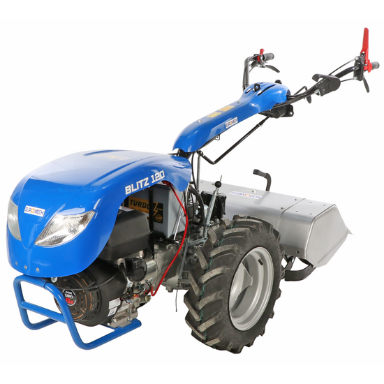 EuroMech BLITZ 120 - Benzin-Einachsschlepper - Yagmur R420 - 16 PS - E-Starter