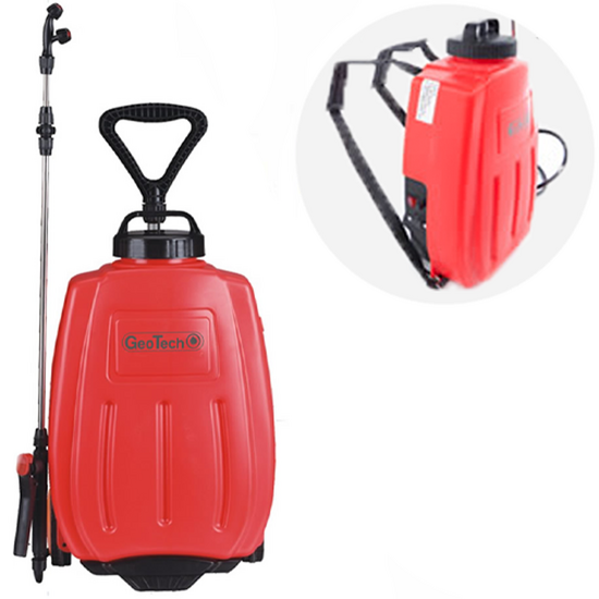 Elektrische Akku-Rückenspritze GeoTech KF-16C-11 mit Trolley