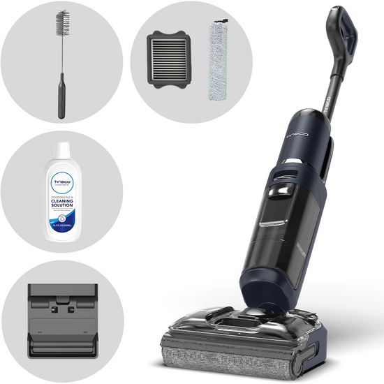 Tineco Floor One S7 Stretch &ndash; Akku-Nass-/ Trockensauger - 3-in-1: Saugen, Wischen, Trocknen