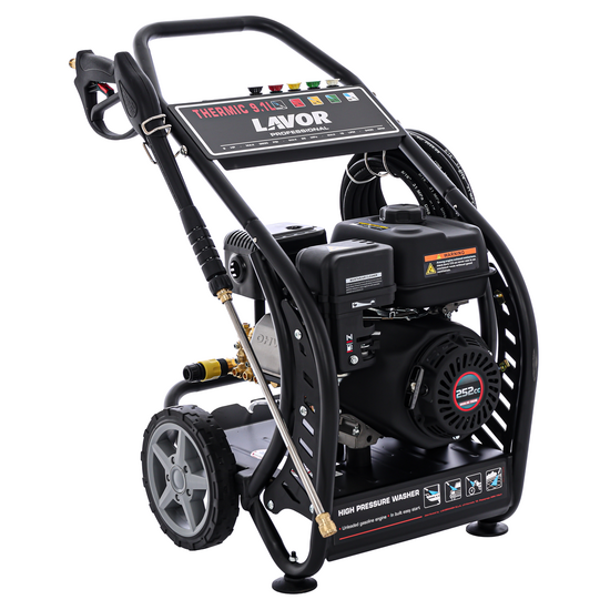 Lavor Thermic 9.1L - Benzin-Hochdruckreiniger 220 bar - 780 L/Std - Loncin Benzinmotor 8 PS