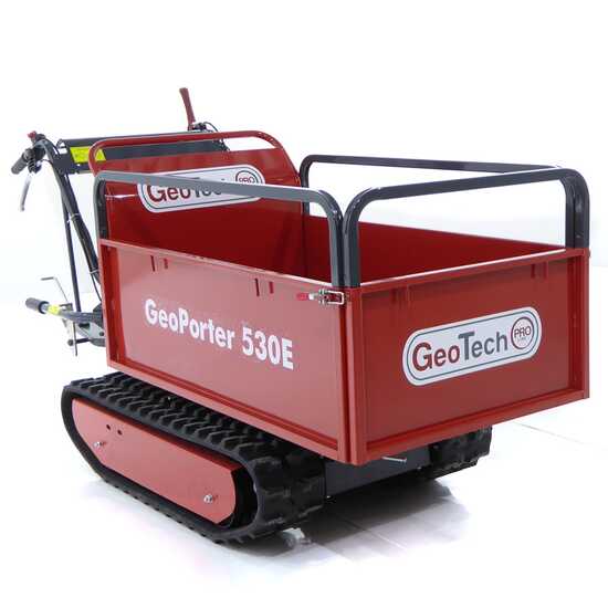 GeoTech Pro Raupendumper GeoPorter 530E mit ausziehbaren Seitenwänden