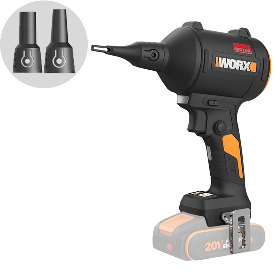 Worx Nitro WX099.9 - Akku-Staubbläser - 20 V - SOLO - OHNE AKKU UND LADEGERÄT