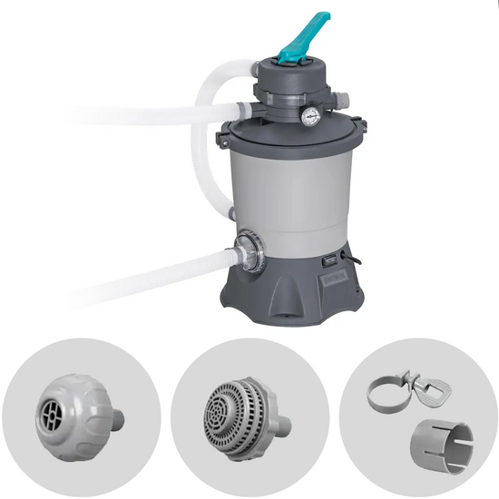 Bestway Sandfilterpumpe 58515DE &ndash; F&ouml;rdermenge 3.596 l/h &ndash; 85 W