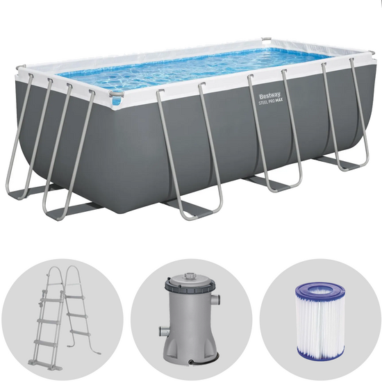 Bestway Power Steel 56456DE - 412x201x122 cm - Frame Pool