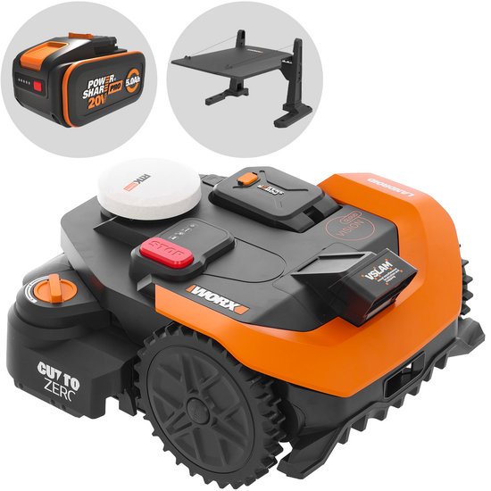 Worx Landroid Vision Cloud WR318E - Mähroboter - ohne Installation - Gratis Garage!
